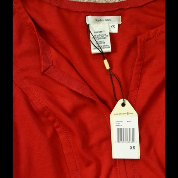 NWT Sophie Max red dress - Picture 3 of 4
